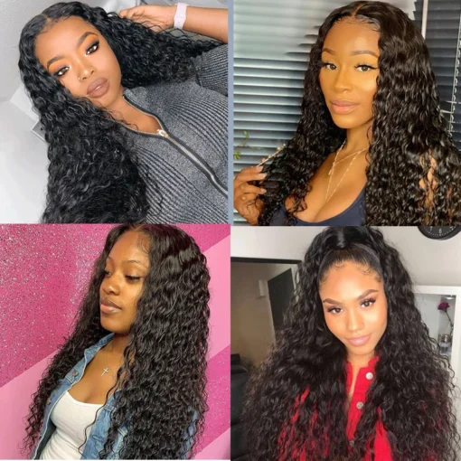 100%Virgin human hair lace wig bleached 28 inch human hair pre plucked long deep Wave lace frontal wig deal price