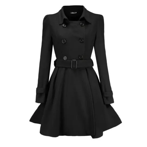 Fall winter Manteau Femme Hiver Winter And Autumn Long Coats Ladies Overcoat For Women - Image 5