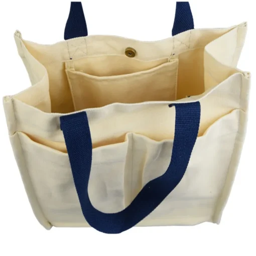 Organic Cotton Custom Beach Shopping Tote Canvas Bag - Image 6