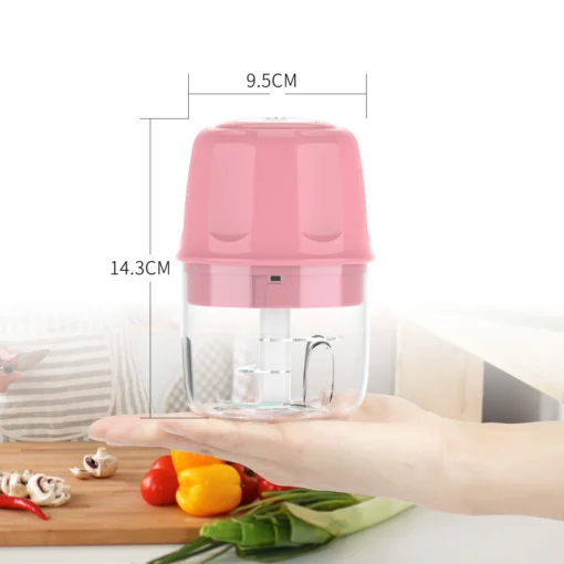 Best Selling Blenders Multifunction Battery Charging Garlic Press Rocker For Kitchen - Image 6