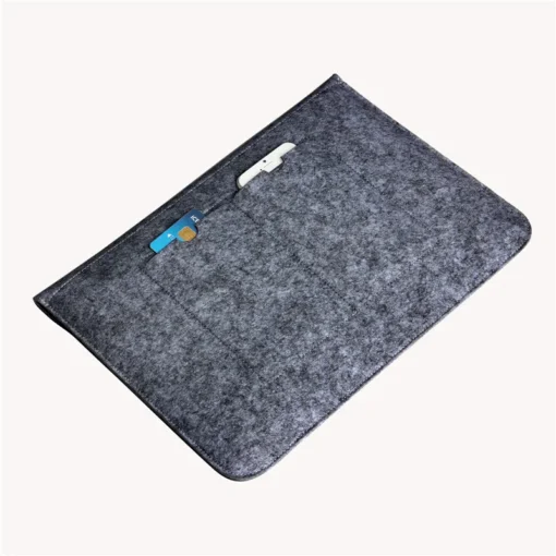 Wholesale envelop style woolen laptop sleeve case bag for Macbook 13 14 15 16 inches - Image 3