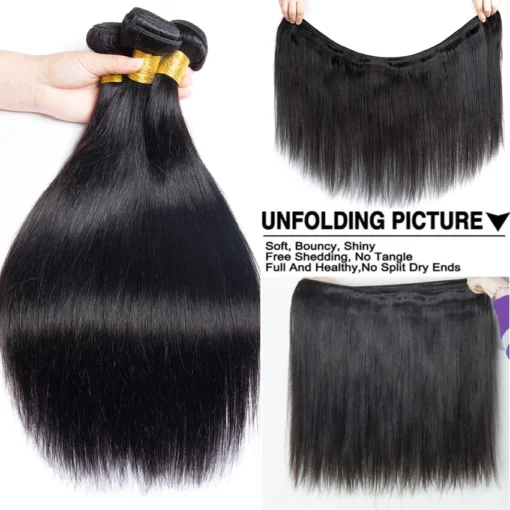 Lemoda Wholesale Cheap Price 100% Brazilian Raw Virgin Human Hair Extensions Cuticle Aligned Bundles Natural Virgin Hair Vendors - Image 4