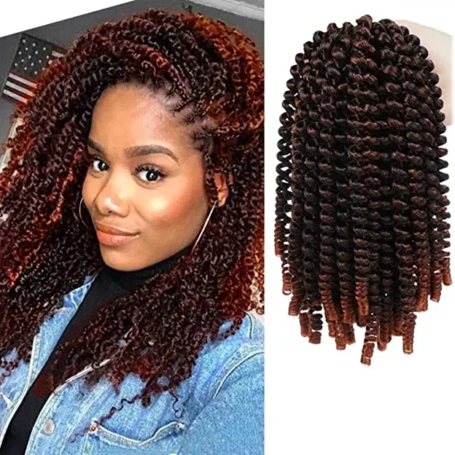 Hot sell nubian spring twist Crochet Braids  braid twist spring twist hair - Image 6