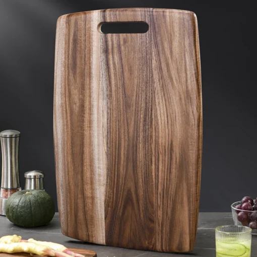 New Arrival  Rectangle Acacia Wood Meat Cutting Boards Kitchen Wholesale - Image 6