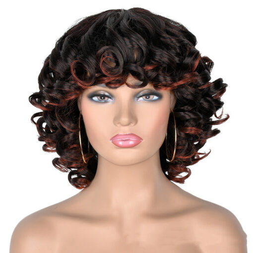 Women's Gradient Roman Volume Full Head Cover Wig - Image 3