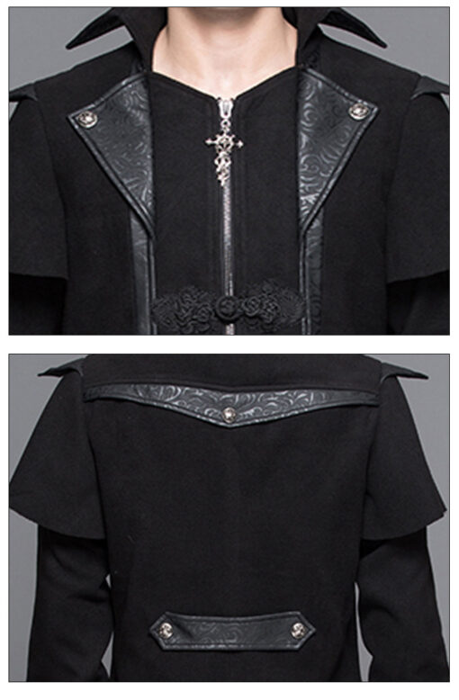 Manufacturer Straight For Gothic Lords Medieval Punk Coats - Image 6