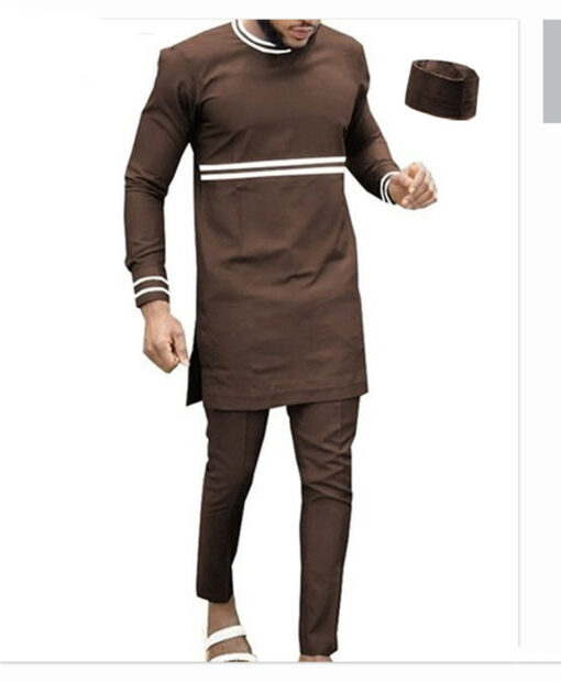 Halloween Costumes African Men's Clothing Traditional Outerwear Suits - Image 7