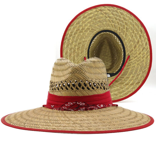 Men's Professional Production Farmer Straw Hat - Image 9