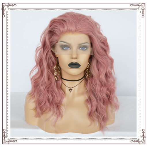 Front Lace Wig Chemical Fiber Headband - Image 3