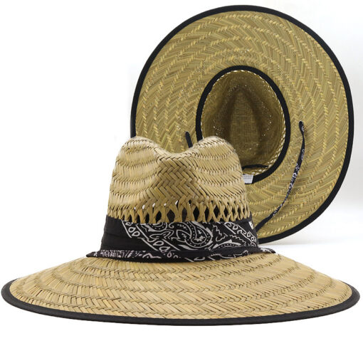 Men's Professional Production Farmer Straw Hat - Image 7