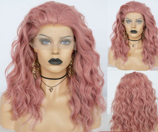 Front Lace Wig Chemical Fiber Headband - Image 4