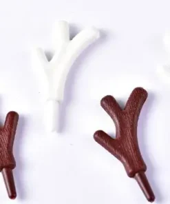 Elk Horn Resin Christmas Crafts Xmas Home Decor Doll House Accessories