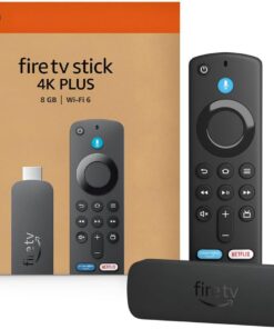 Amazon Fire TV Stick 4K Plus (newest model) with AI-powered Fire TV Search, Wi-Fi 6, stream hundreds of thousands of movies and shows, free & live TV, find shows faster with Alexa+
