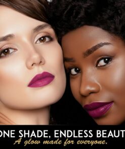 L'Paige pH Color-Changing Black Lipstick | Black to Wine Magenta Transformation | Aloe Vera Moisturizing Formula | Long-Lasting Lip Stain-Like Color | Shade LBK - Image 3