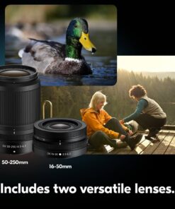 Nikon Z50 II with Two Lenses | Compact mirrorless Stills/Video Camera with Easy Color presets and Wireless Photo Sharing | USA Model - Image 6