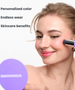 Wonderskin Cream Blush Stick pH-Activated - pHlush Stick, Blush for Cheeks pH-activated blush stick that color adapts to your skin for a natural-looking flush on cheeks and lips. - Image 5